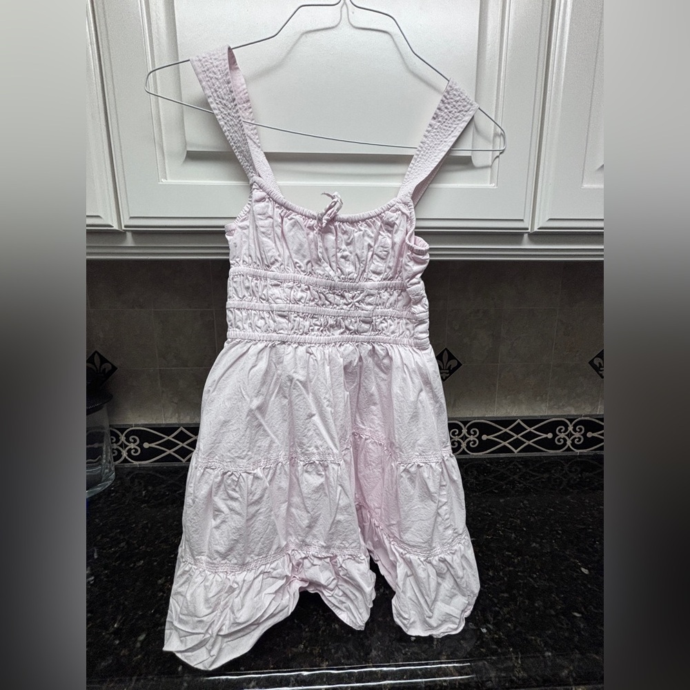 Aritzia Sunday Best Martine Poplin Dress In Shy Pink Size XS
